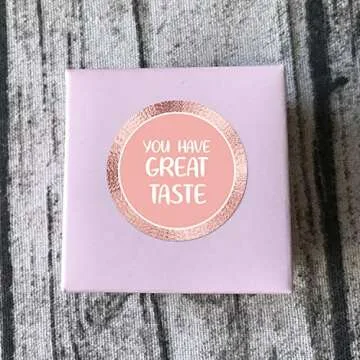 Happy Mail Stickers, Small Business Stickers, Stickers for Packages, Thank You for Your Order Stickers for Business Online Shop Owners, 500 Stickers per roll, 6 Chic Designs.