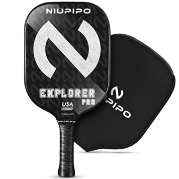 Niupipo Explorer Pro Pickleball Paddle - Tournament Ready with Superior Grip