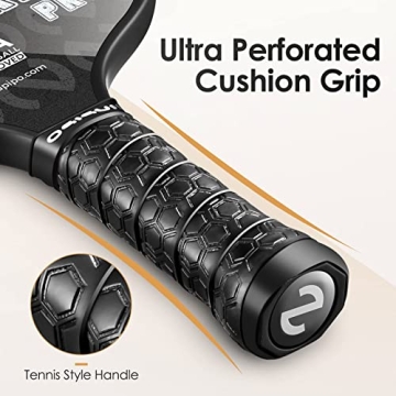 Top Pickleball Paddle with Graphite Face for All Players