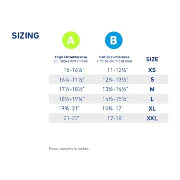 Bauerfeind Sports Knee Support - Knee Brace for Athletes with Medical Grade Compression - Stabilization and Patellar Knee Pad (Black/Blue, M)