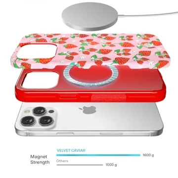 Stylish Velvet Caviar iPhone 15 Pro Max Case with Protection