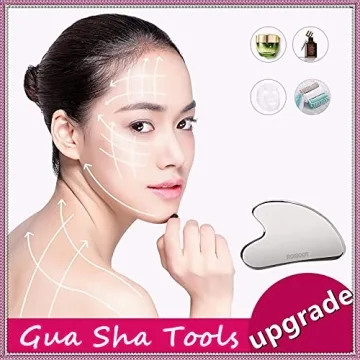 Premium Stainless Steel Gua Sha Tool for Facial Rejuvenation