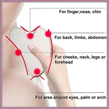 Premium Stainless Steel Gua Sha Tool for Facial Rejuvenation