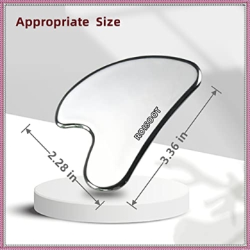 Premium Stainless Steel Gua Sha Tool for Facial Rejuvenation