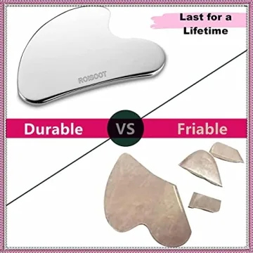 Premium Stainless Steel Gua Sha Tool for Facial Rejuvenation