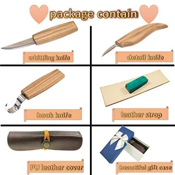 Quality Wood Carving Tools Set for Beginners and Pros