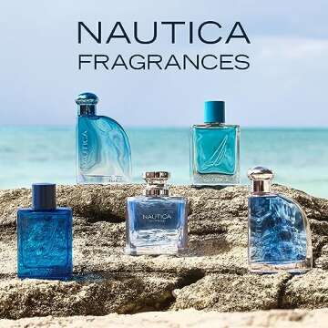Nautica Oceans Deo Body Spray 6 fl oz (Pack of 1), Notes of Apple, Cyclamen, and Amberwood, Men's Fragrance, Long Lasting, Everyday Fragrance