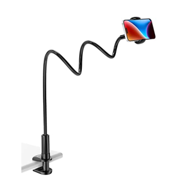 Tryone Gooseneck Phone Holder Stand for Bed and Desk