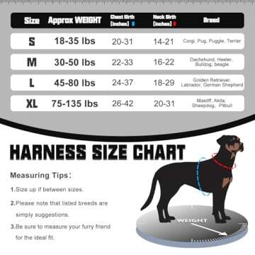 Auroth Tactical Dog Harness - No Pull & Adjustable