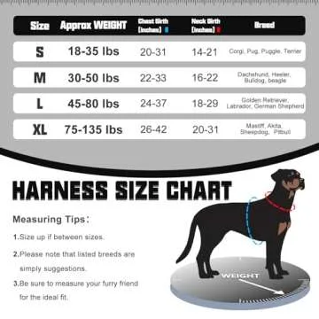 Auroth Tactical Dog Harness - No Pull & Adjustable