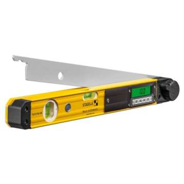 STABILA 39018 Digital Angle Measurer 18" - Precision Tool for Angles