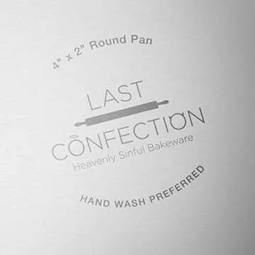 Last Confection Round Cake Pan for Perfect Cakes