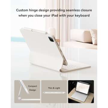Magic Keyboard Case for iPad Air and Pro - 11 Inch