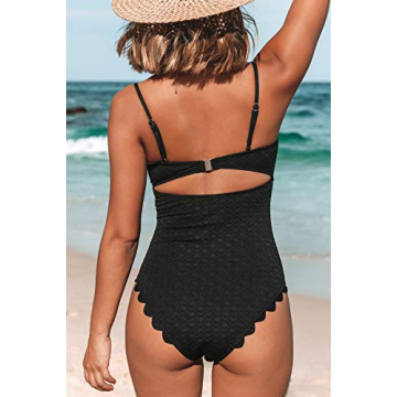 CUPSHE Women's One Piece Swimsuit with Cutout Design