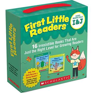 First Little Readers: Guided Reading Levels I & J Parent Pack for Young Learners