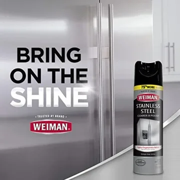 Weiman Stainless Steel Cleaner & Polish Bundle for Perfect Shine