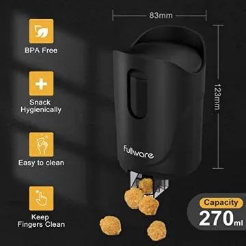 Cool Nuts Dispenser 9 oz Mess-Free Snacking Solution