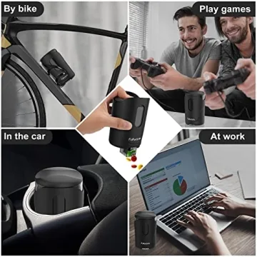 Cool Nuts Dispenser 9 oz Mess-Free Snacking Solution