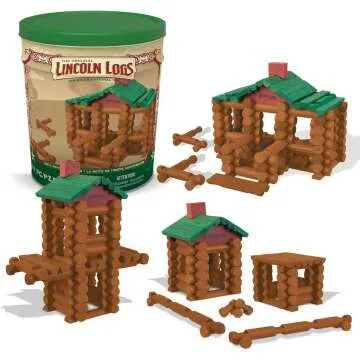 Classic Lincoln Logs 100th Anniversary Building Set