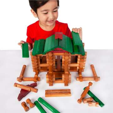 Classic Lincoln Logs 100th Anniversary Building Set