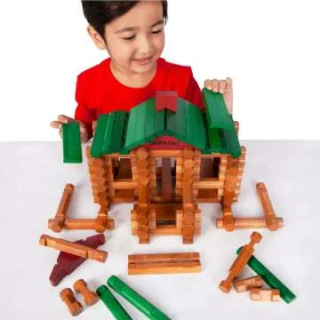 Classic Lincoln Logs 100th Anniversary Building Set