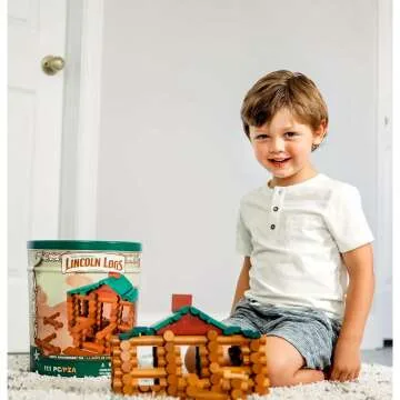 Classic Lincoln Logs 100th Anniversary Building Set