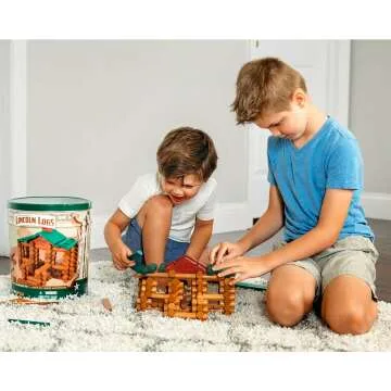 Classic Lincoln Logs 100th Anniversary Building Set