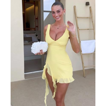 Stylish ZREQV Mini Dress for Women - Perfect for Summer