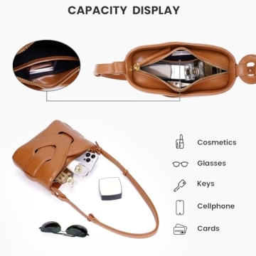 HICARRY Stylish Crossbody Purse for Trendy Women