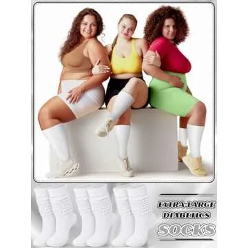 Stylish Glitopper Slouchy Socks for Themed Parties