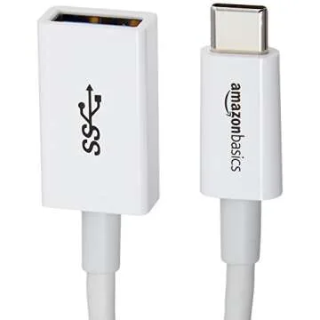 Amazon Basics USB-C to USB-A Adapter for All Devices