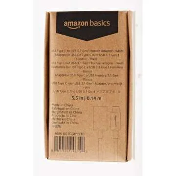 Amazon Basics USB-C to USB-A Adapter for All Devices