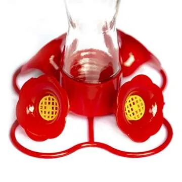 Nature's Rhythm Bird Feeder with 4 Feeding Ports