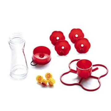 Nature's Rhythm Bird Feeder with 4 Feeding Ports