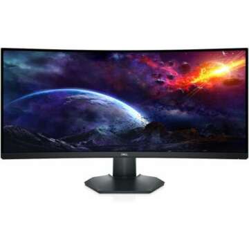Dell 34-Inch Curved Gaming Monitor - 144Hz WQHD