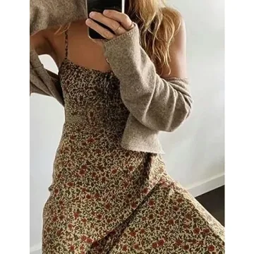 Omoone Floral Slip Dress - Stylish & Comfortable Summer Wear