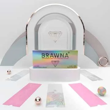 BRAWNA 200 Pcs Pink PMU Pen Covers - Wireless PMU Machine Sleeve - PMU Supplies