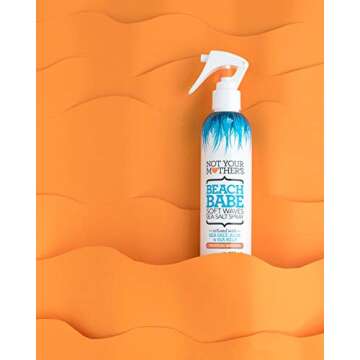 Not Your Mother's Beach Babe Soft Waves Sea Salt Spray, Tropical Banana Scent - 8 Ounce