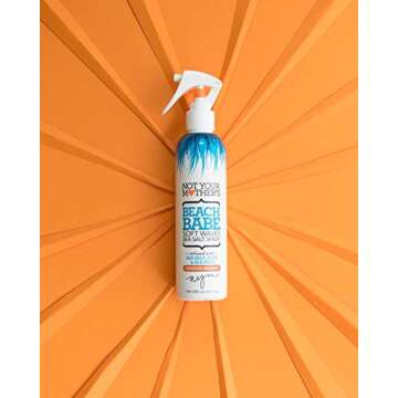 Not Your Mother's Beach Babe Soft Waves Sea Salt Spray, Tropical Banana Scent - 8 Ounce