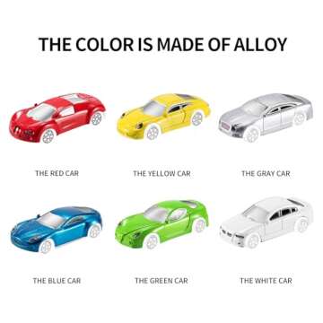 TEMI Transport Cars Carrier Set for Kids Ages 3-9