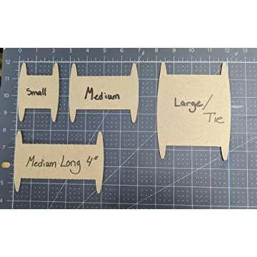 GiveThanks Ribbon Spools (50) - Craft Organizer, Wrapping Paper Storage, Bin, Cabinet Organization, Twine Storage, Wrapping & Card (Medium)