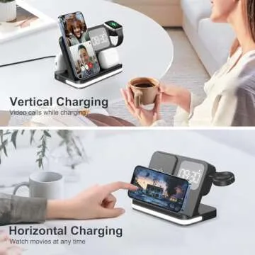 7 in 1 Wireless Charger for iPhone - Multi-Device Station
