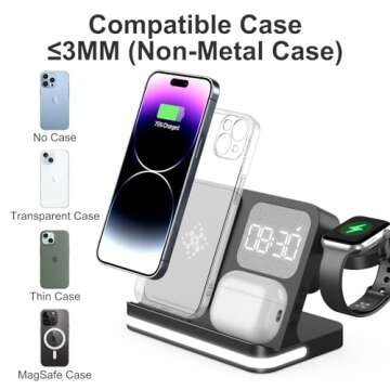 7 in 1 Wireless Charger for iPhone - Multi-Device Station