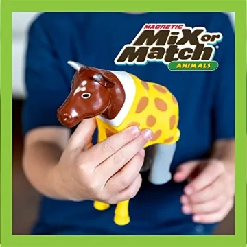 Magnetic Mix or Match Farm Animals Play Set for Kids