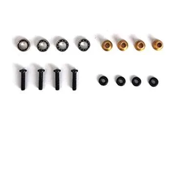 DEVMO 2pak RC Hub Carrier, RC Metal Steering Hub Carrier Knuckle Left/Right Compatible with W-ltoys 1/14 144001 RC Car(Blue)