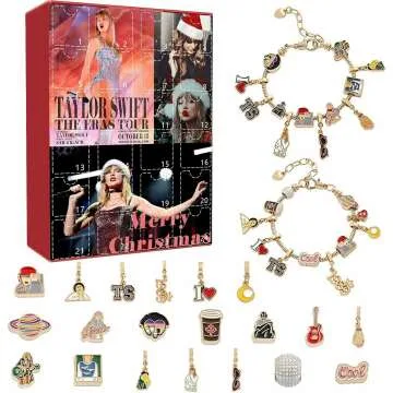 Music Advent Calendar Bracelets for 24-Day Countdown