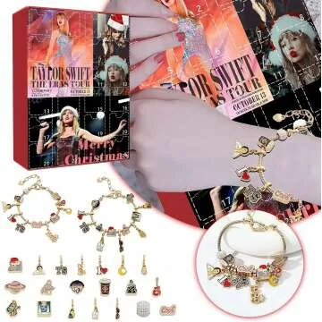 Music Advent Calendar Bracelets for 24-Day Countdown
