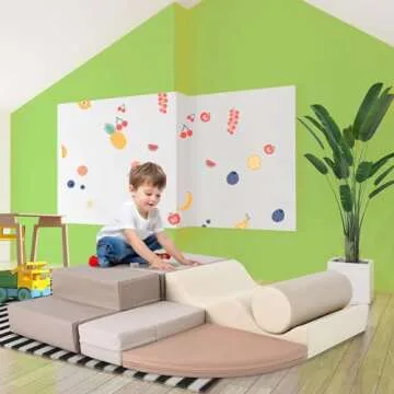 Merax Soft Foam Climbing Toys for Toddlers Playset