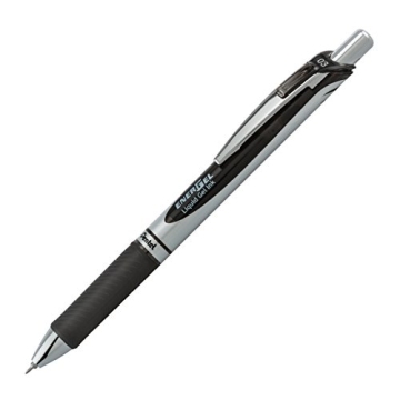Pentel EnerGel RTX Retractable Gel Pens, 0.3mm, Black Ink