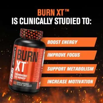 Jacked Factory Burn-XT for Men & Women - Improve Focus & Increase Energy - Premium Acetyl L-Carnitin...